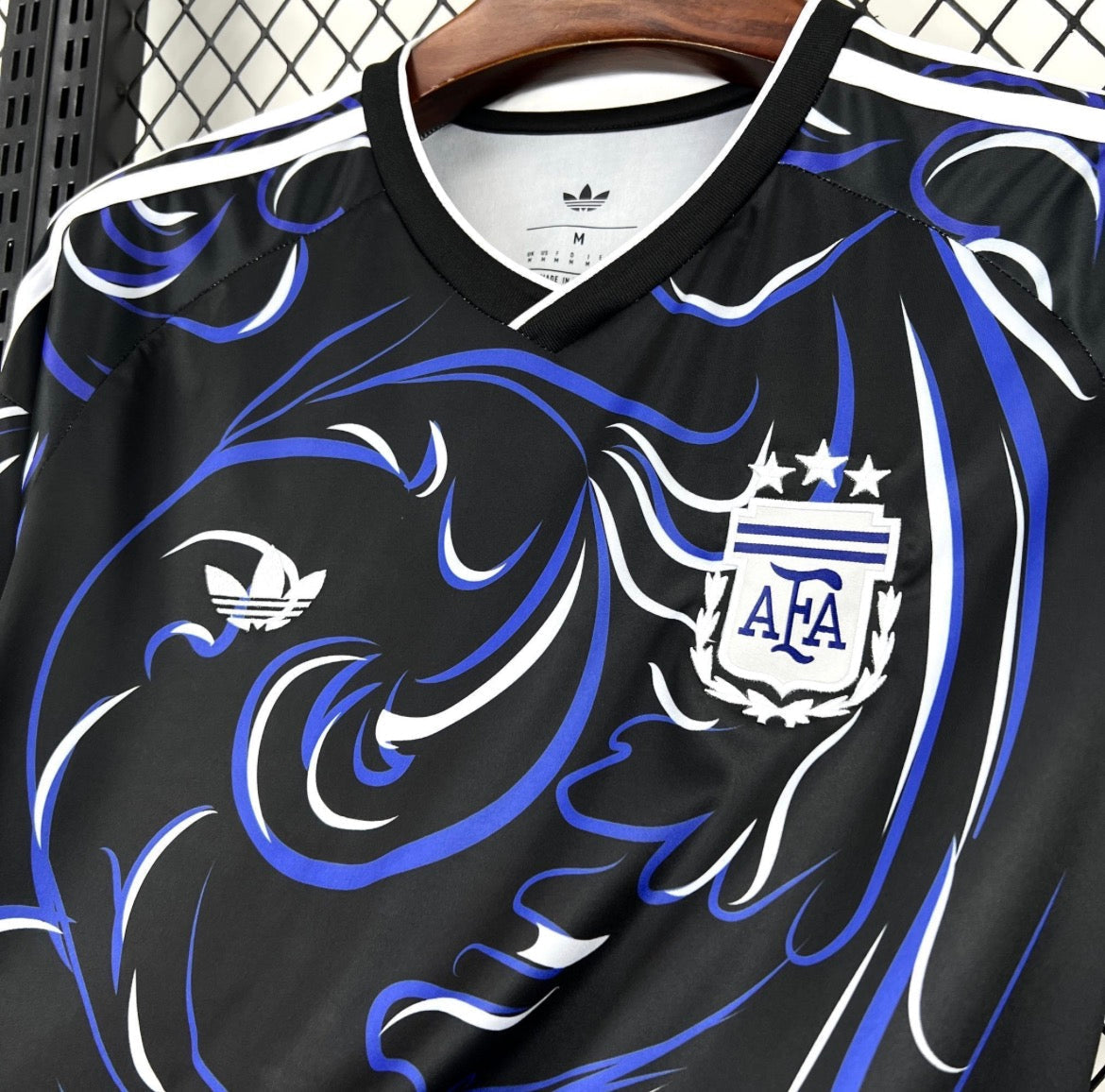 Maillot Argentine Coupe du Monde 2026 - Extérieur Noir